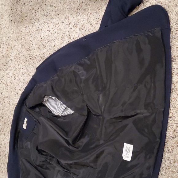 J. Crew blue blazer sz 14 - Picture 9 of 14